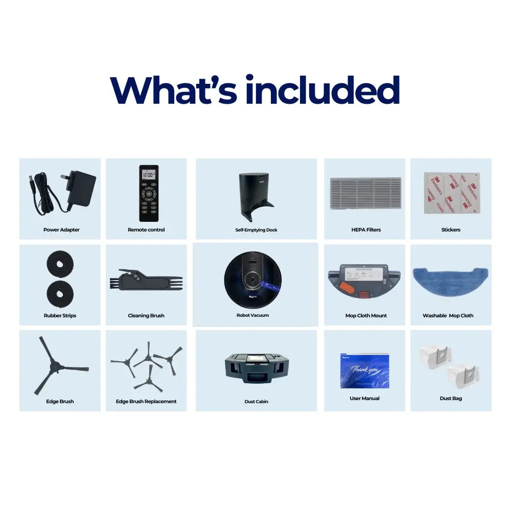 Bagotte BG950 Max Self Emptying Vacuum & Mop