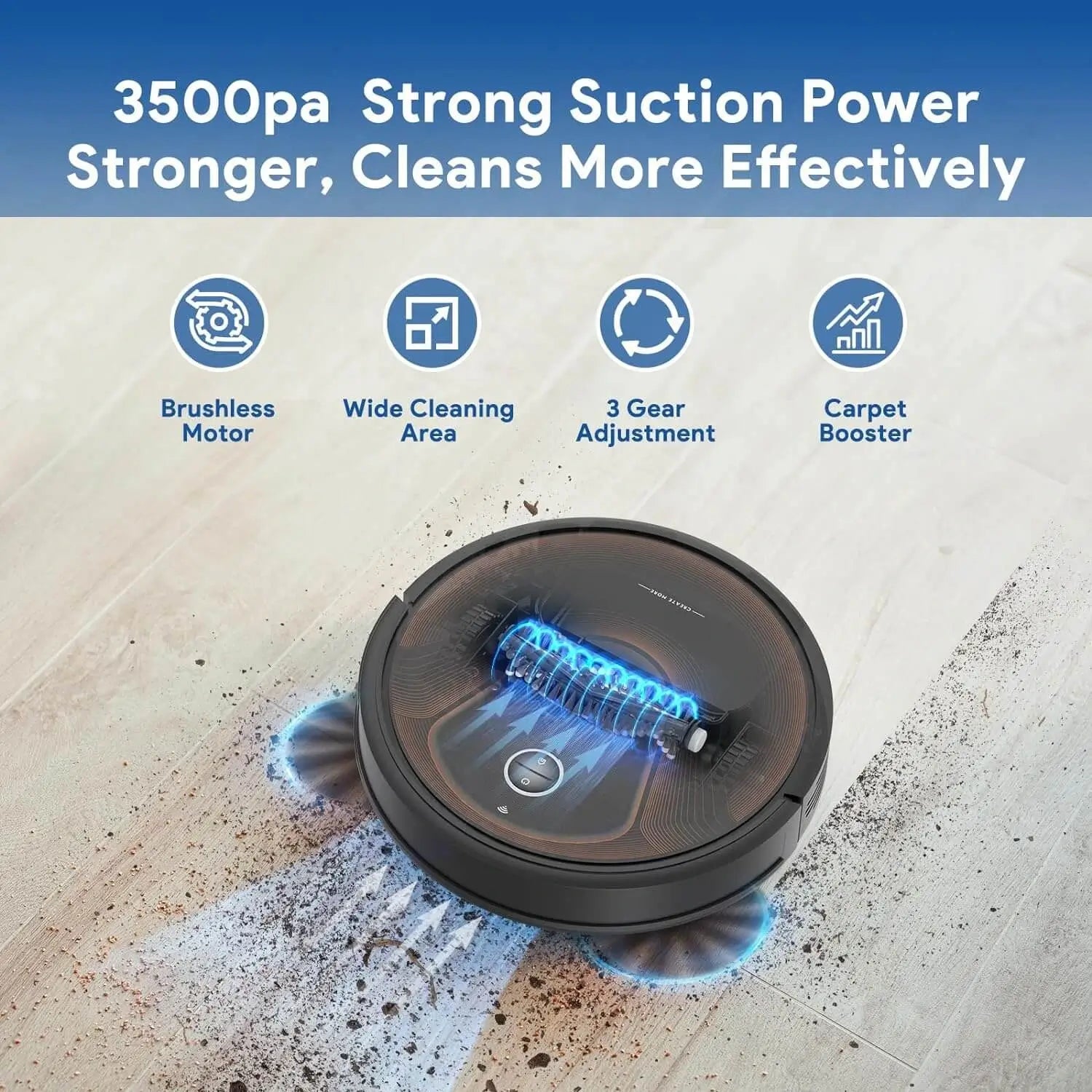 Bagotte BG950 Max Self Emptying Vacuum & Mop