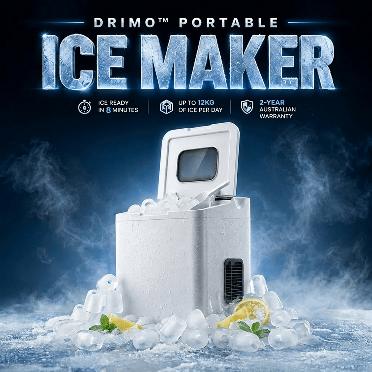 Drimo Portable Ice Maker