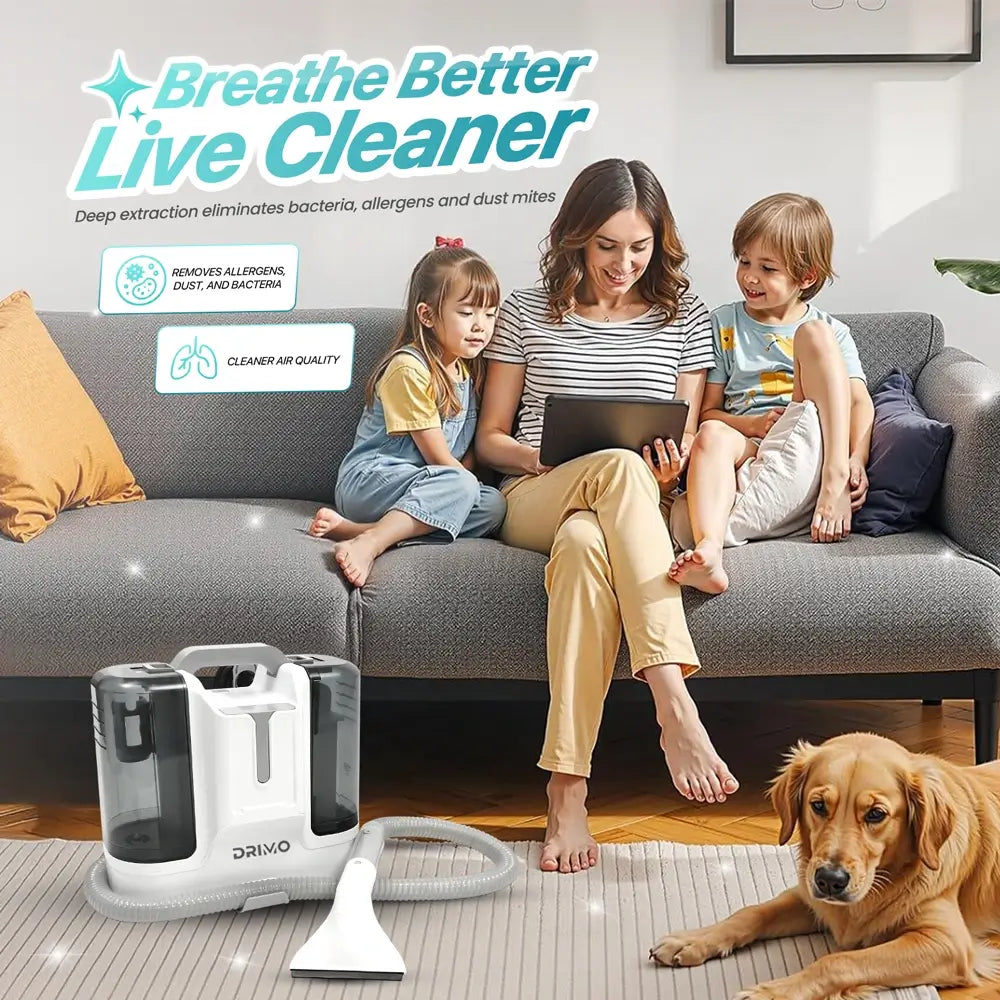Drimo Pro 6-in-1 Spot Cleaner
