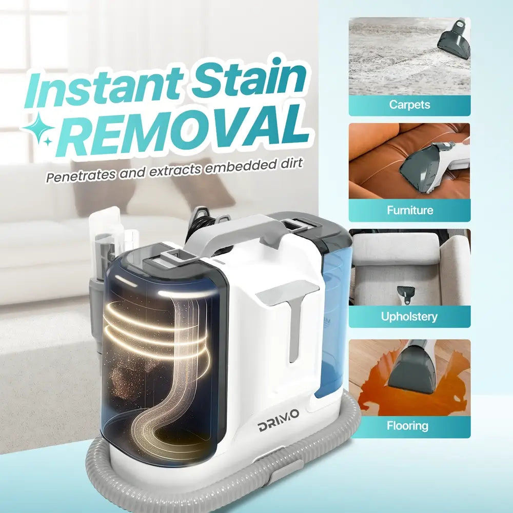 Drimo Pro 6-in-1 Spot Cleaner
