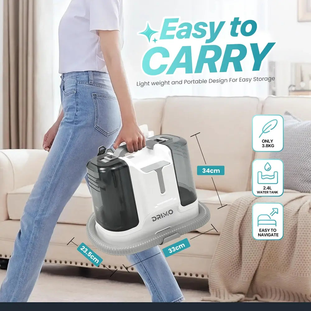 Drimo Pro 6-in-1 Spot Cleaner